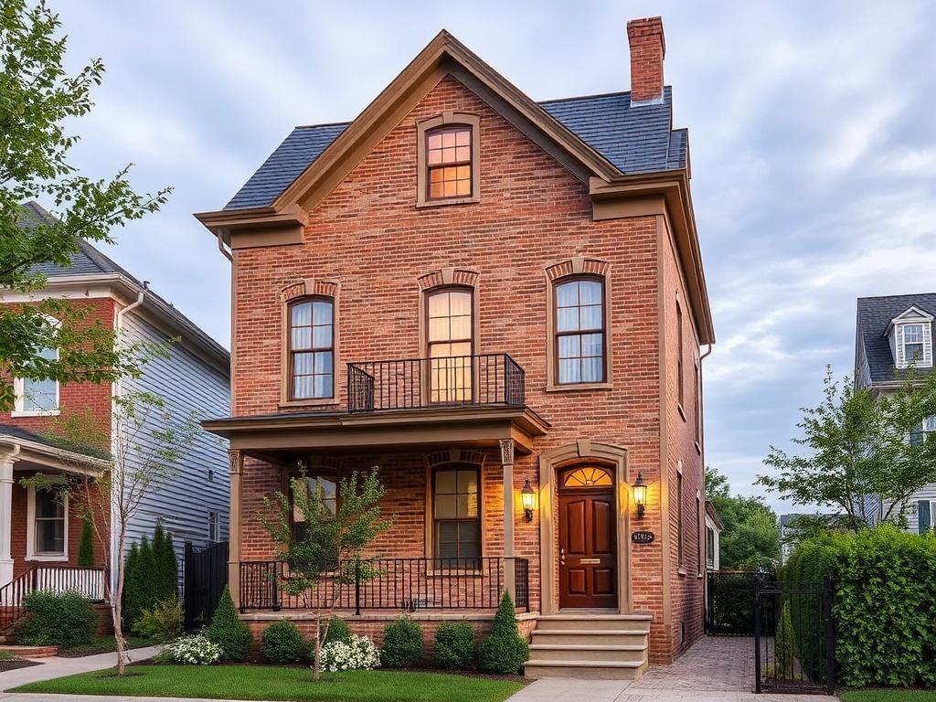 photo of the townhouseфото