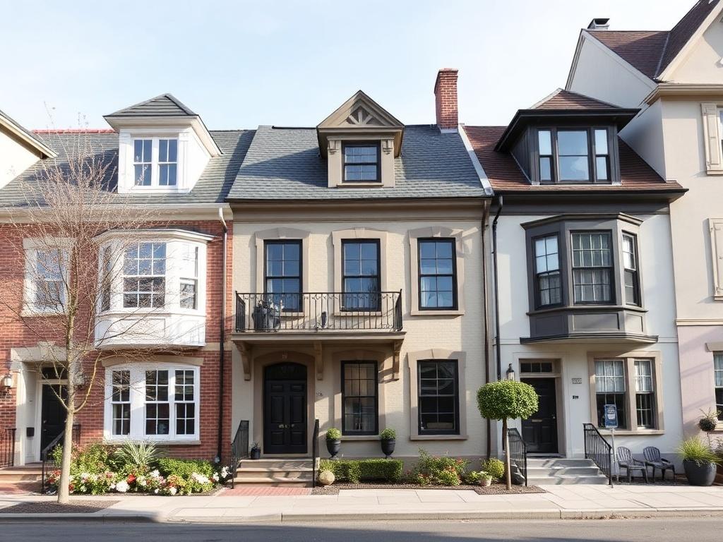 photo of a townhouseфото